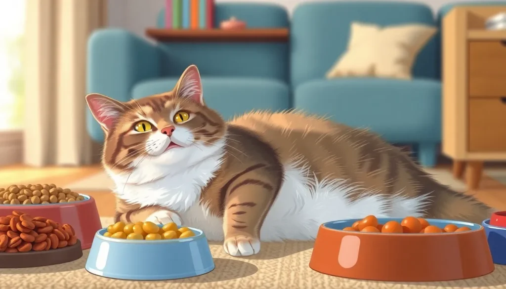 how big is a cats stomach